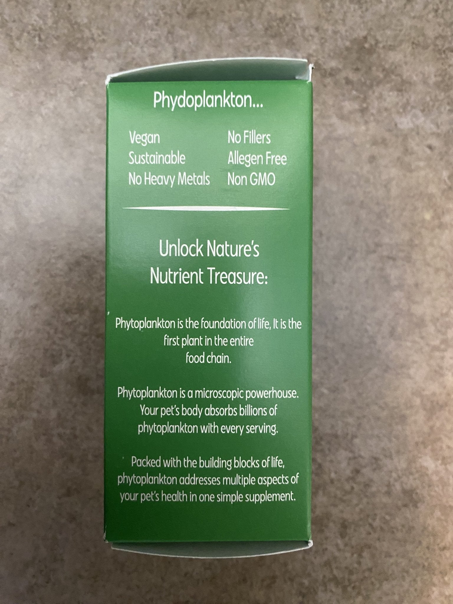 Limited Edition - Pure Phytoplankton Powder Formulation For Dogs and Cats