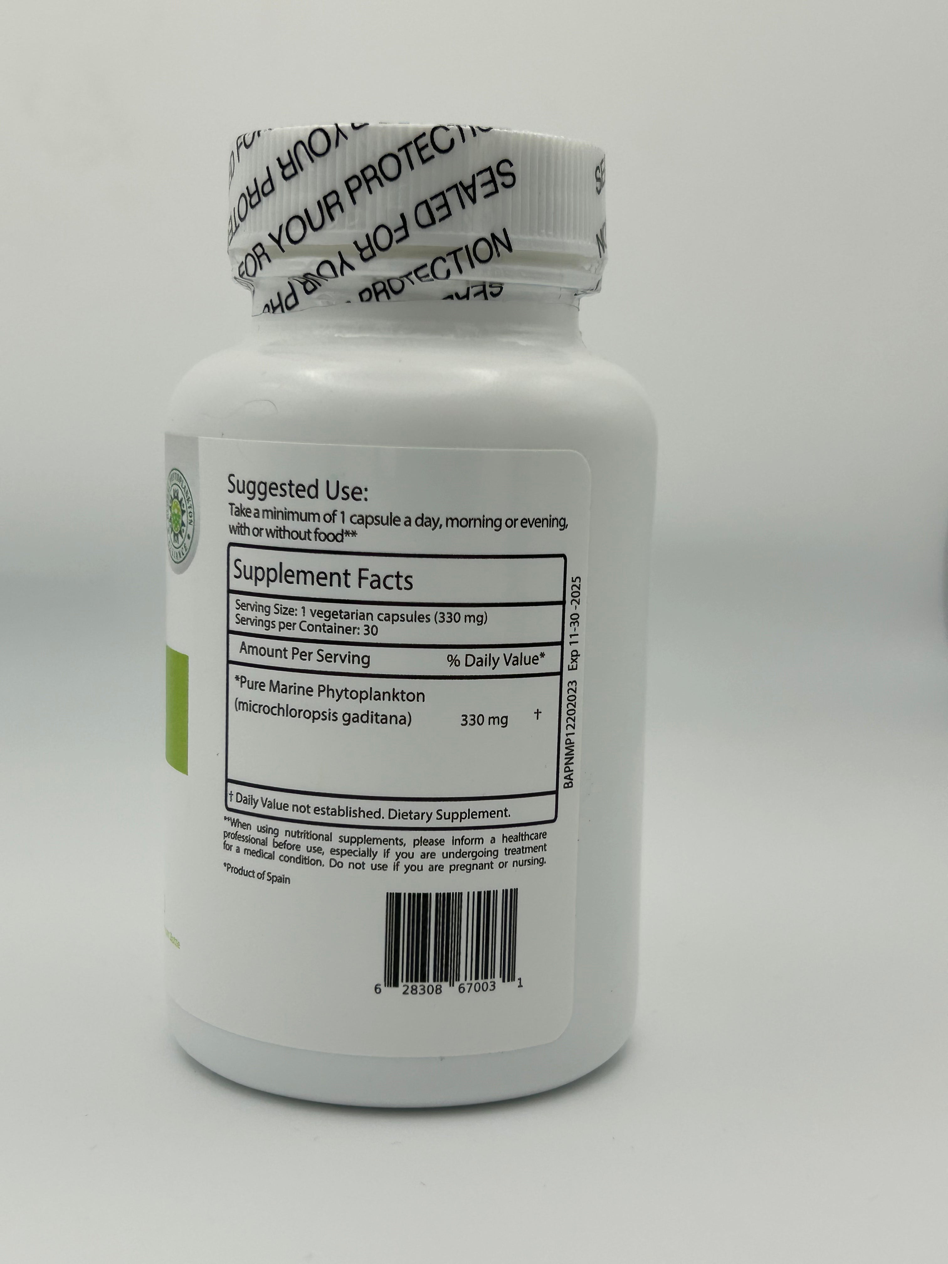 NEW – Pure Nutrition Phytoplankton Capsules & Powder